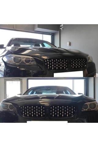 BMW 5 Serisi F10 Diamond Böbrek İçin Uyumlu Panjur 2010-2017