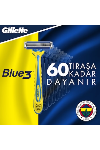 Gillette Blue3 Fenerbahçe Taraftar Paketi 6 Adet
