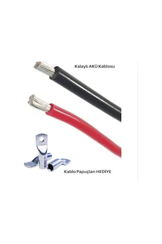 1X35Mm Marin Akü Kablosu - Tekne Yat Karavan Kalaylı Akü Kablosu