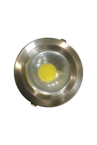 K2 4 İnç 3000k Günışığı 10w Saten Kasa Cob Ledli Downlight Spot