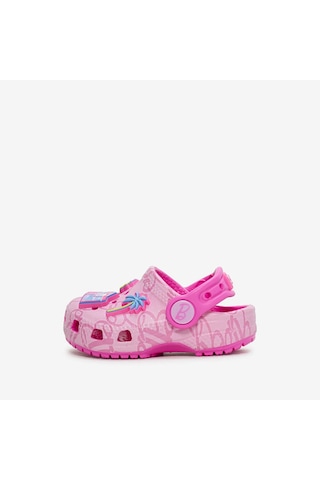 Crocs Mattel Pink Barbie Cls Clg T Kız Çocuk Terlik 211407 Pembe