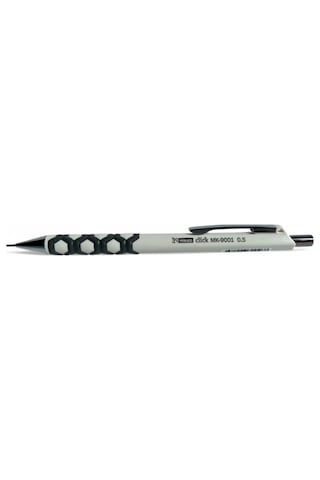 Mikro Mk 9001 Beyaz Renk 0.5 Uçlu Versatil Kurşun Kalem Beyaz