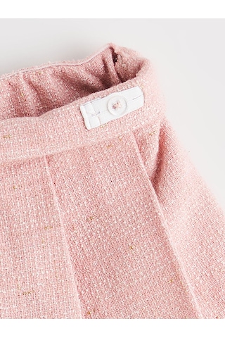 LC Waikiki Alıta Cıty Farkıyla Lcw Kids Pembe Tüvit Düz Kısa Kız Çocuk Şort Etek Pembe - 928170028 Pembe