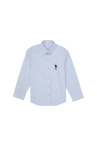U.s. Polo Assn. Erkek Çocuk Açık Mavi Gömlek Desenli 50316701-vr003 Acık Mavı