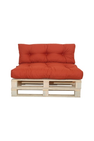 Dekosoy Iç Mekan Palet Üstü Minderi, Balkon Minderi, Yer Minderi, Bahçe Minderi Takımı - Kiremit Kiremit