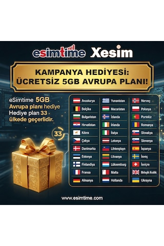 Esim İ Desteklemeyen Telefonlar Için Esim Kullanabilme Özgürlüğü 5 Gb li