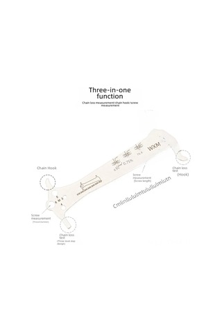 Geeksen Vxm Bisiklet Zincir Ölçü Aleti: 3'ü 1 Arada Zifiri, Cetvel Ve Kaliper - Paslanmaz Çelik, Tam Doğruluk, Tüm Bisiklet Tipleri İçin Bakım Gereci Çok Renkli