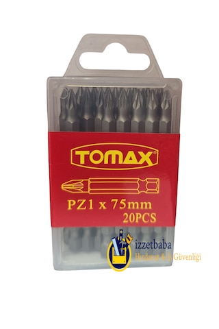 Tomax Pz1 X 75 Mm Bits Uç 20 Adet