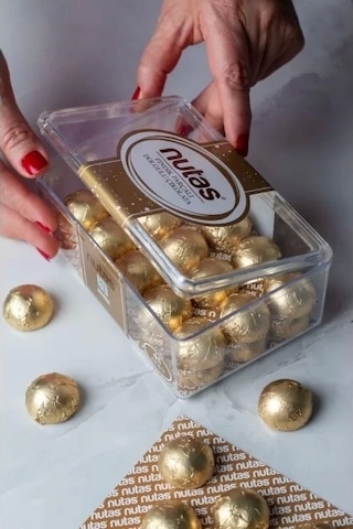 Nutas Fındık Parçalı Dolgulu Çikolata 45'li - 337 G
