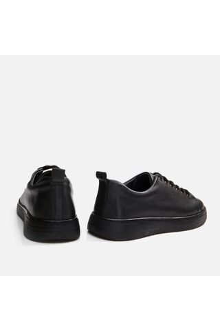 Yaya Hakiki Deri Erkek Günlük Ayakkabı - Siyah 02AYY296160A100 Siyah