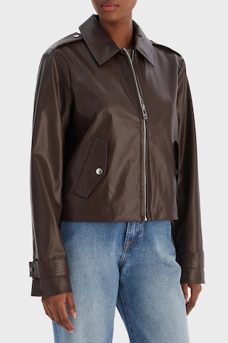 Calvin Klein Bayan Ceket Lv047e501g 2ın Kahve Kahve