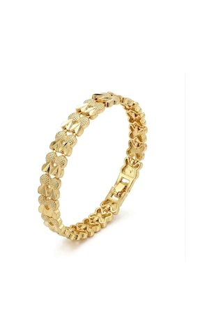 Moncuk Design Lovelle 24k Gold Kaplama 8 Mm Kadın Bileklik 3351kbv5d11 Sarı