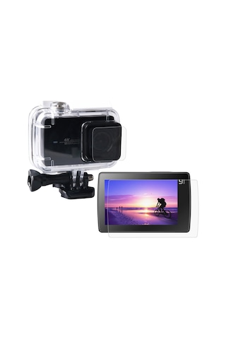 Ultra Net Lcd Ekran Koruyucu Muhafaza Cam Lens Koruyucu Film Xiaomi Xiaoyi Iı 4k Kamera İçin Diğer Çok Renkli