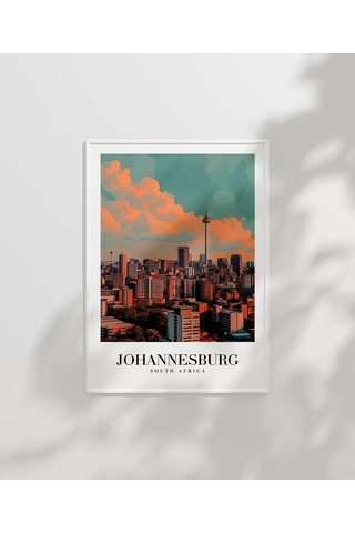 Çerçevesiz Poster Johannesburg Güney Afrika Seyahat