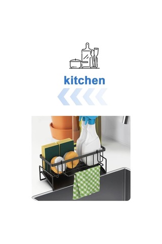 Suntel Tezgah Üstü Sıvı Sabunluk Ve Süngerlik Beyaz