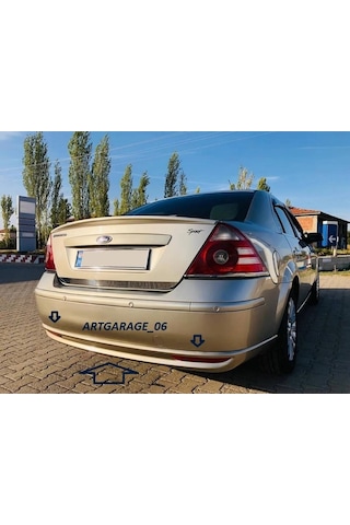 Ford Mondeo 2000-2007 Model Reflektörsüz Arka Tampon Altı-fiberglass-boyasız