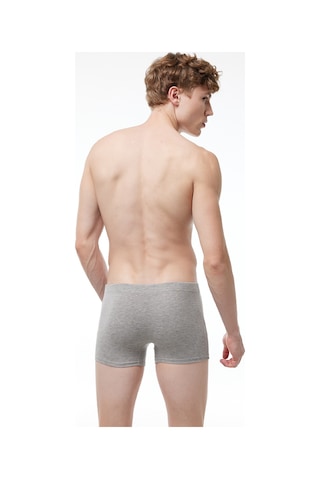 Malabadi Erkek Gri Pamuk Elastan Boxer 1m074 Gri