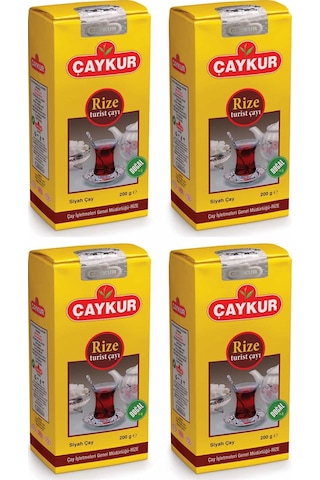 Çaykur Rize Turist Çay 200 Gr X 4 Adet