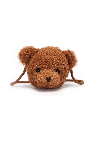 Teddy Minibag Peluş Dokuma Omuz Çantası