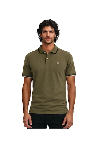 Arma Ar-ma Erkek Polo Yaka Tişört Baskisiz Basic Örme Kumaş Regular Fit %100 Pamuk 30/1 Çift Toplama Penye Pike Y31374356802 Haki-h1