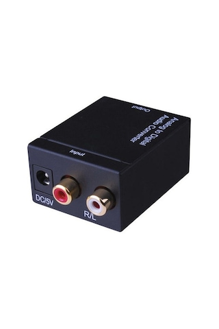 Analog To Digital Optik Tos Ses Dönüştürücü Rca