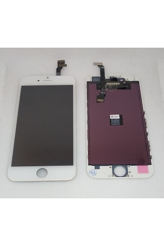 Senalstore Apple Uyumlu iPhone 6 Beyaz Lcd Ekran+dokunmatik