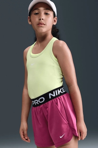 Nike Pro Fleece Dri-fıt Shorts Kids Pink Kız Çocuk Şortu Pembe