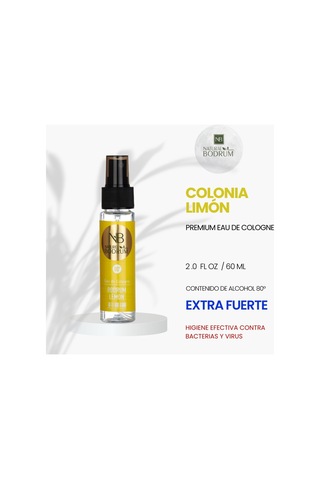 Lemon Klasik Limon Kolonyası 60 Ml Sprey Başlıklı 6'lı Paket 80 Cep Boy Toptan Set