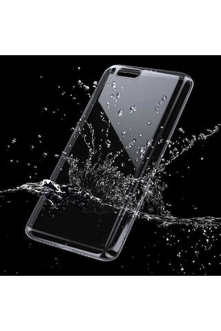 Xiaomi Mi Note 3 Kılıf Lüx Şeffaf Silikon Kılıf