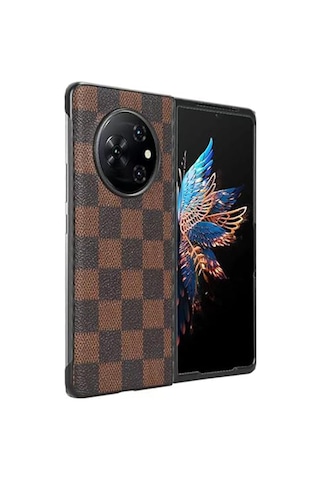 Tecno Phantom V Fold Dama Desenli Plastik Koruma Kılıf-al4226
