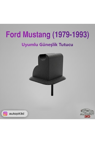 Ford Mustang 1979 1993 Uyumlu Güneşlik Tutucu