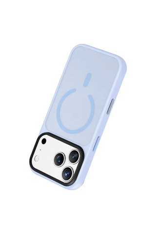 Joko Apple iPhone Uyumlu 18 Pro Max Megane Magsafe Kapak - Sierra Blue Çokrenkli