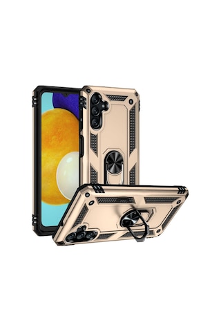 Galaxy A04S Kilif Zore Vega Yüzüklü Standli Zirh Kilif 556651540
