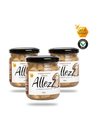 İstiridye Mantarı Turşusu 3 X 210 G