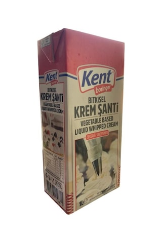 Kent Bitkisel Krem Şanti Şekerli 1 Kg
