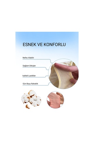 Alya Underwear Kadın Pamuklu Hipster - Slip Külot 5 Farklı Renk 1 Pakette Multicolor P15