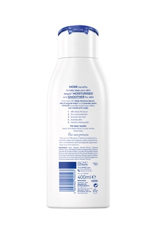 Nivea Vücut Losyonu Lavanta Özlü 400 Ml 48 Saat Nemlendirici Normal Ve Kuru Ciltler İçin
