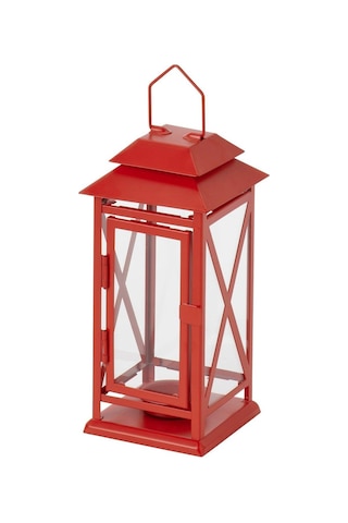 Ikea Vınterfınt Fener Parlak Kırmızı 22 Cm