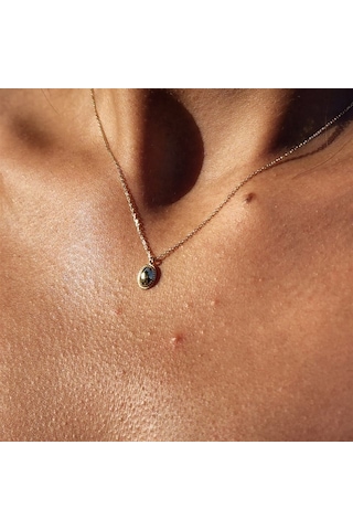 Bombeli Altın Kolye