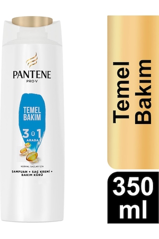 Pantene Temel Bakım 3'ü 1 Arada Şampuan 350 ML