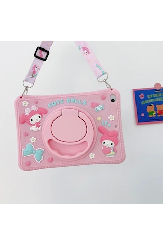 Lenovo Tab M10hd X306f 10.1 İnç Uyumlu Cute Dolls Standlı Çocukla