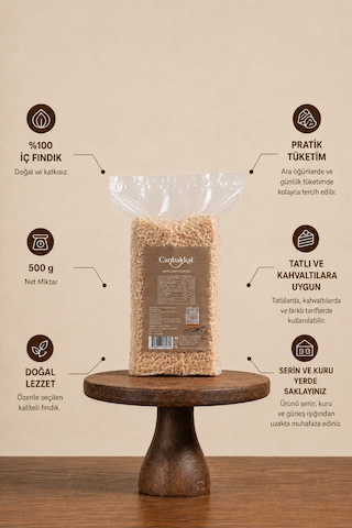 Canbakkal Kavrulmuş Fındık Unu 500 G