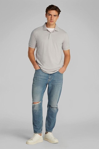 Calvin Klein Polo Yaka Erkek T-shirt Gri