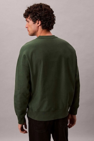 Calvin Klein Erkek Sweatshirt Haki