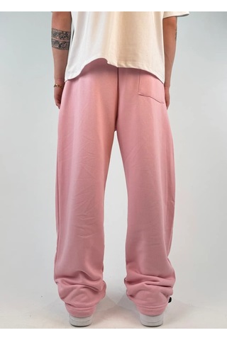 Zaee Yazlık Basic Ayarlanabilir Paça Baggy Eşofman Altı Pembe