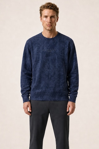 Redline Rummi Desenli Kışlık Yeni Sezon Erkek Regular Fit Sweatshirt Lacivert