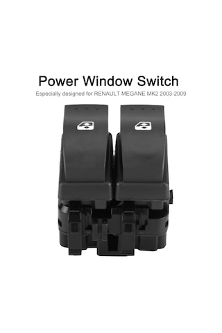 Yaozixa Renault Megane Mk2 2003-2009 Cam Açma-kapama Anahtarı, Abs Malzeme,  Standardı, Kolay Kurulum 8200060045