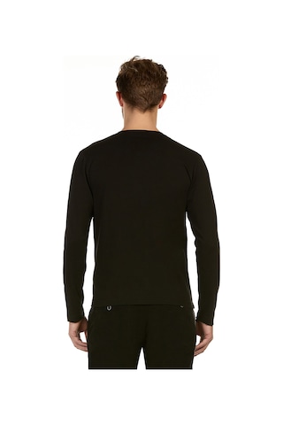 Vigoss Battal Erkek Sweatshırt B44221-03370 - Siyah