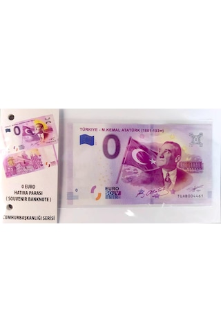 0 Euro Hatıra ve Koleksiyon Parası - Atatürk 2019 Föylü