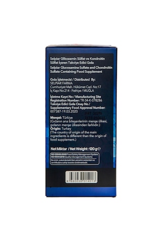2 Adet Selpiar Glucosamine & Chondroitin Msm Boswelia+type II Col